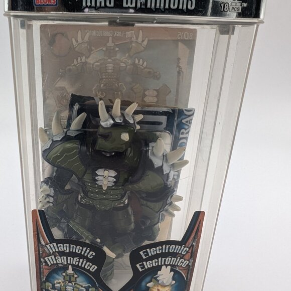 Mega Blok Mag Warriors Drachnid Magnetic Figurine 9015 - Incomplete - Picture 7 of 8
